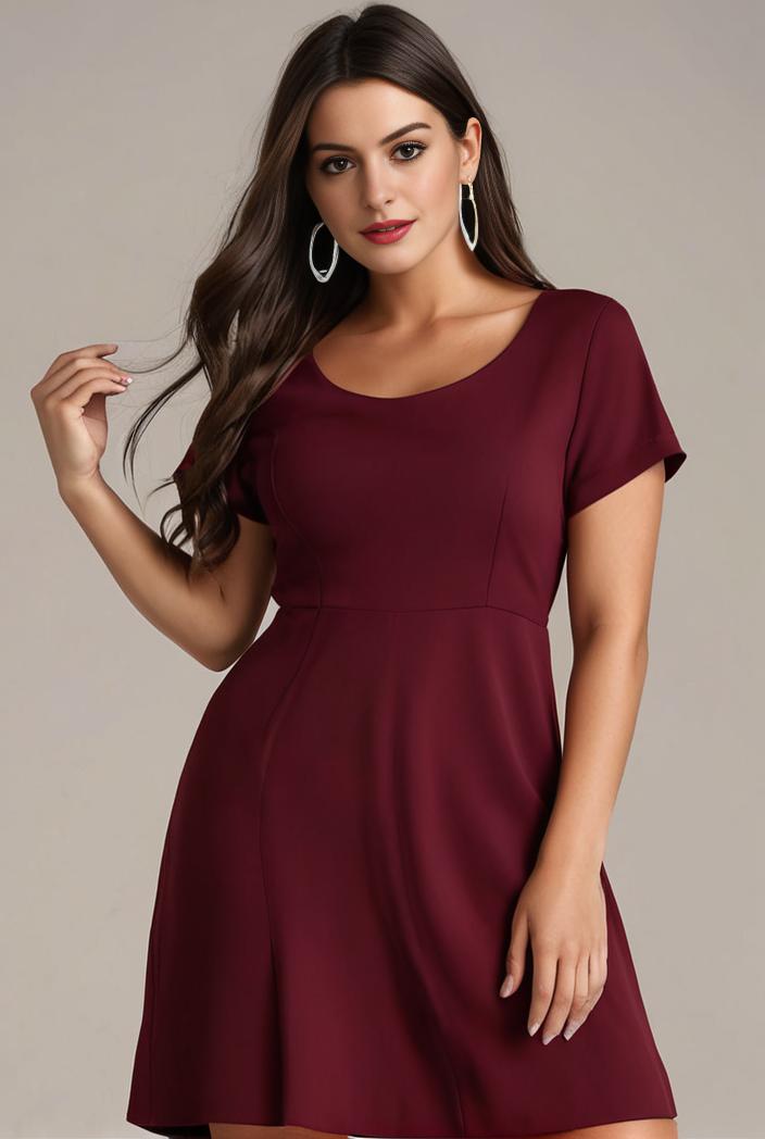 plus size sweetheart a line high slit maxi chiffon bridesmaid dress 145240