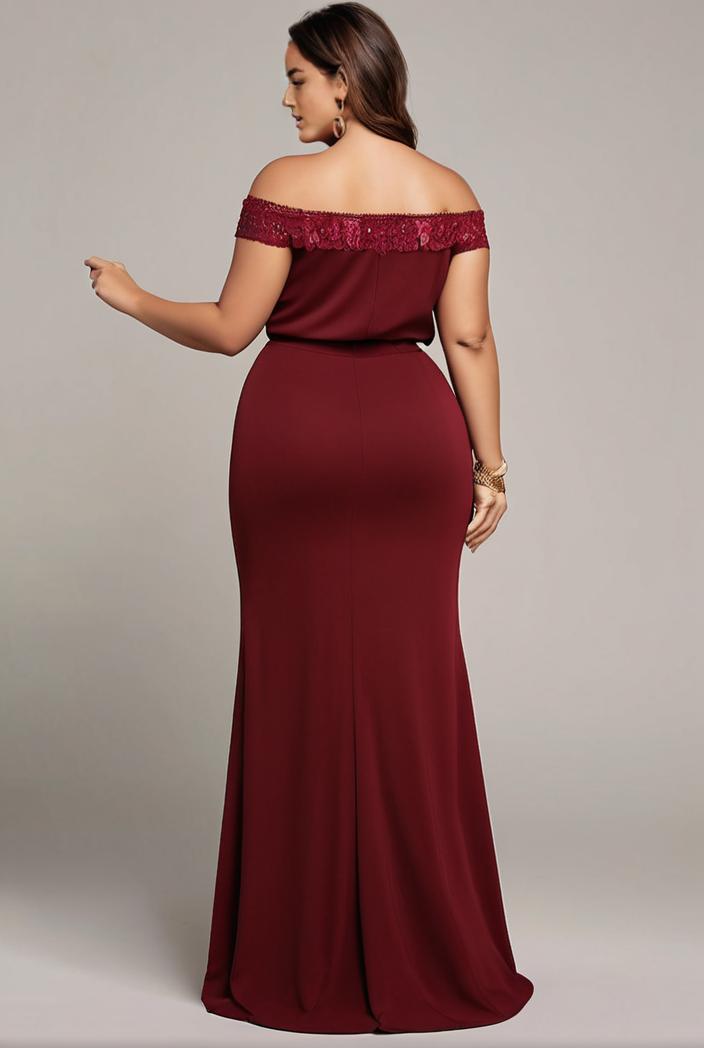 stylish plus size bodycon deep v neck sequin evening dress 107789