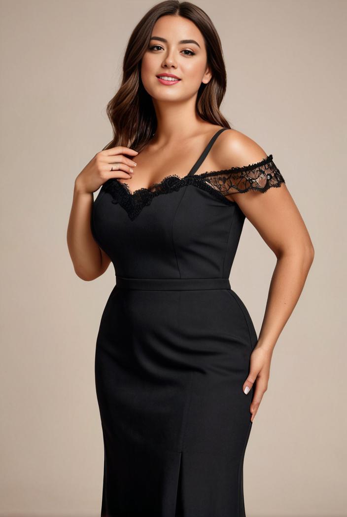stylish plus size bodycon deep v neck sequin evening dress 107796