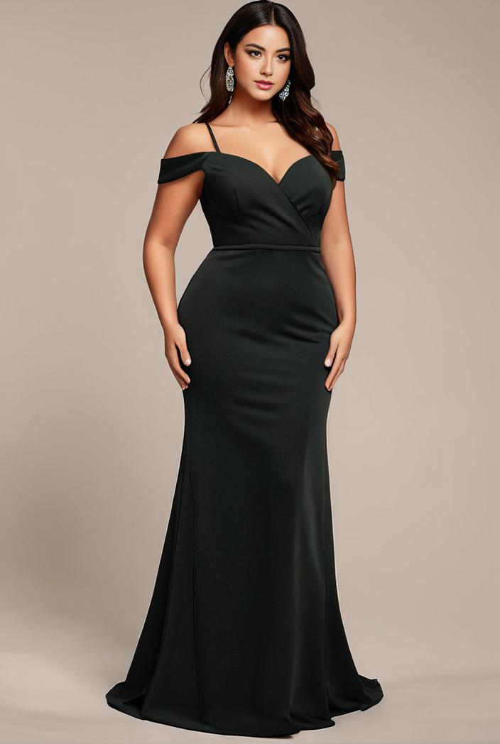 stylish plus size bodycon deep v neck sequin evening dress 107800