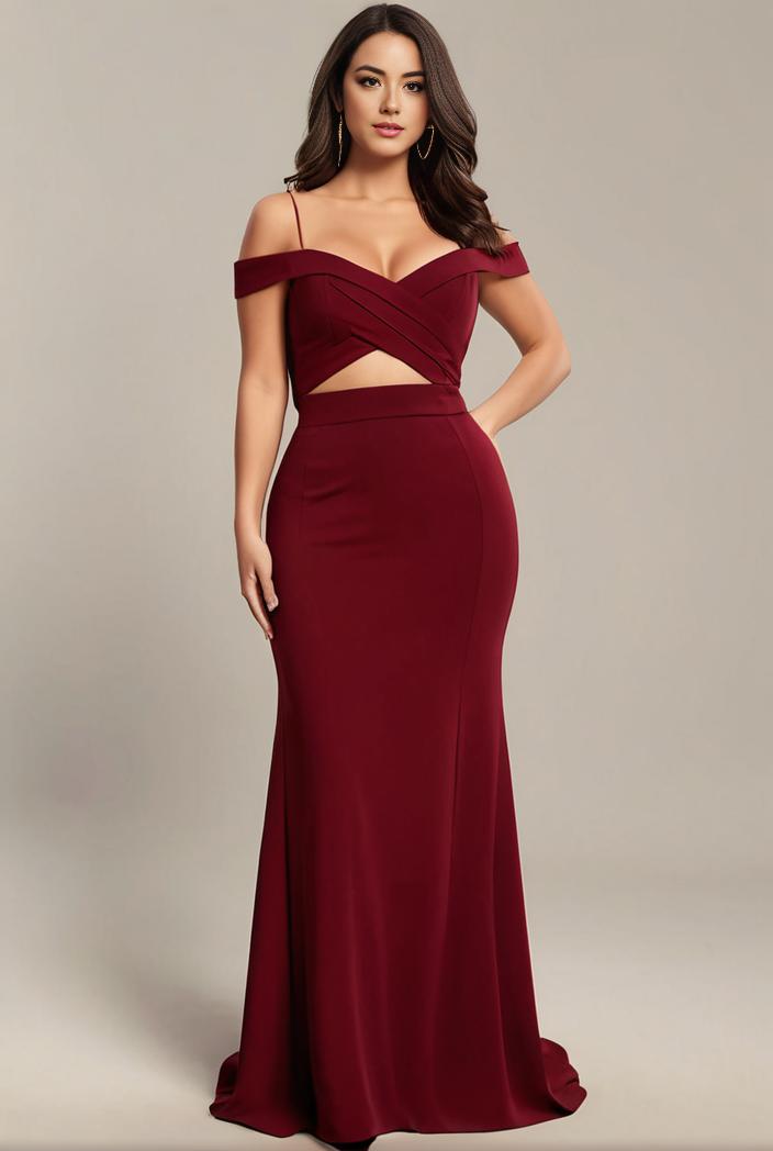 stylish plus size bodycon deep v neck sequin evening dress 107825