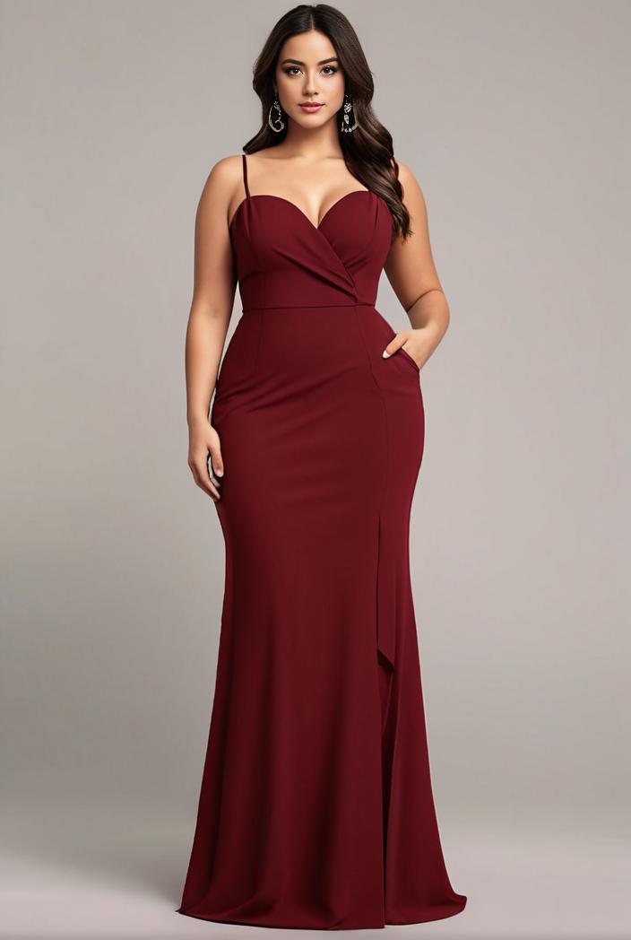 stylish plus size bodycon deep v neck sequin evening dress 107828