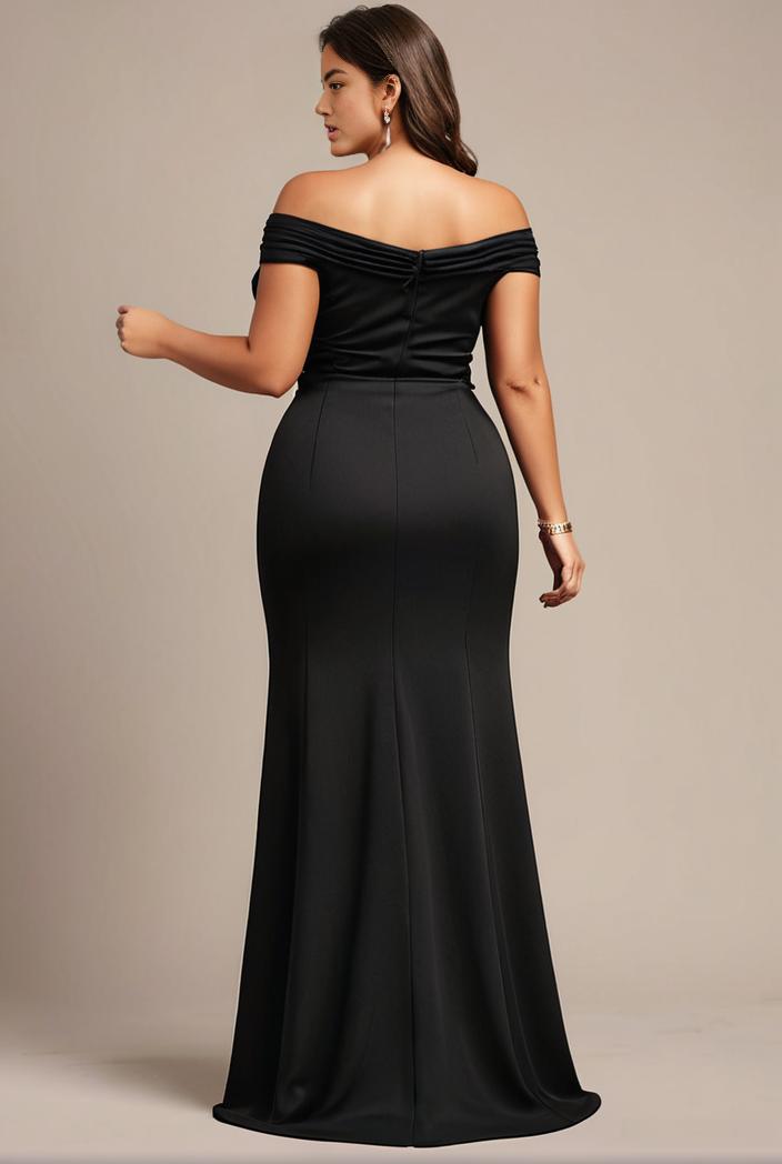 stylish plus size bodycon deep v neck sequin evening dress 107830