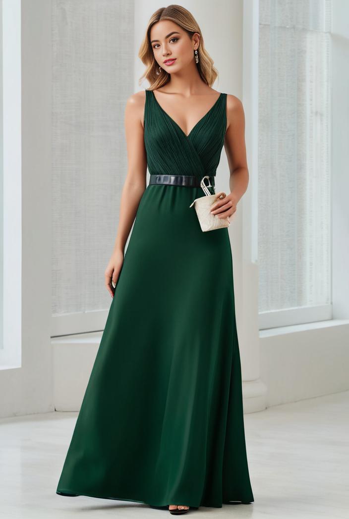 convertible chiffon lace open back spaghetti straps bridesmaid dress 111128