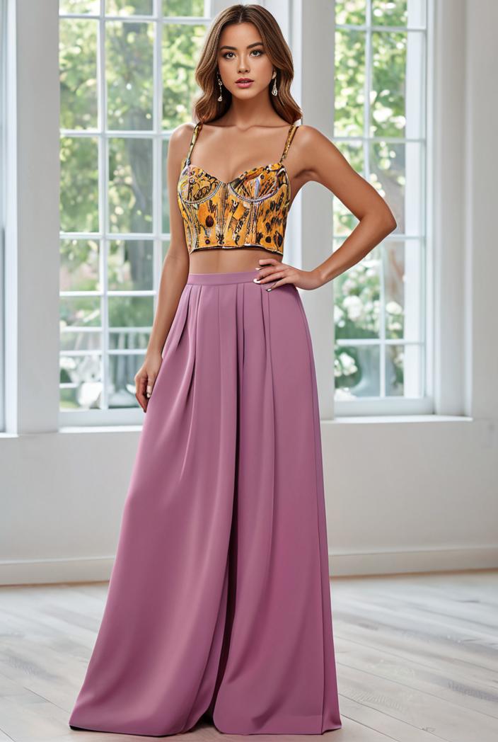 convertible chiffon lace open back spaghetti straps bridesmaid dress 111155