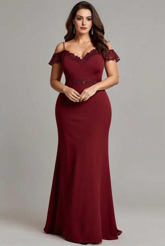 stylish plus size bodycon deep v neck sequin evening dress 100307