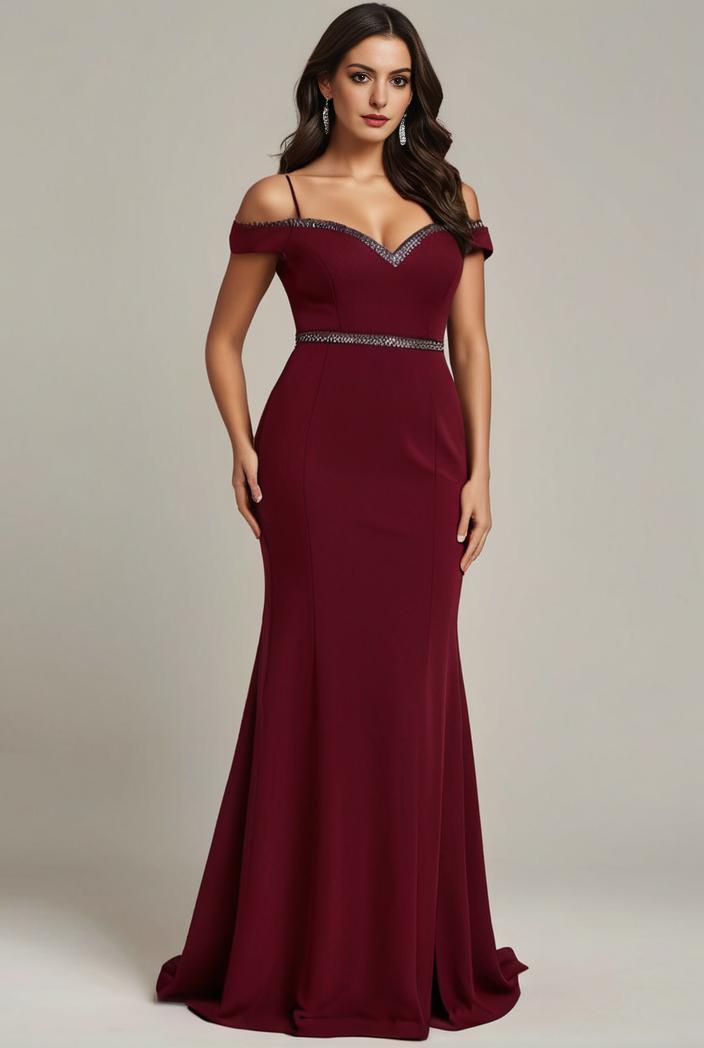 stylish plus size bodycon deep v neck sequin evening dress 100316