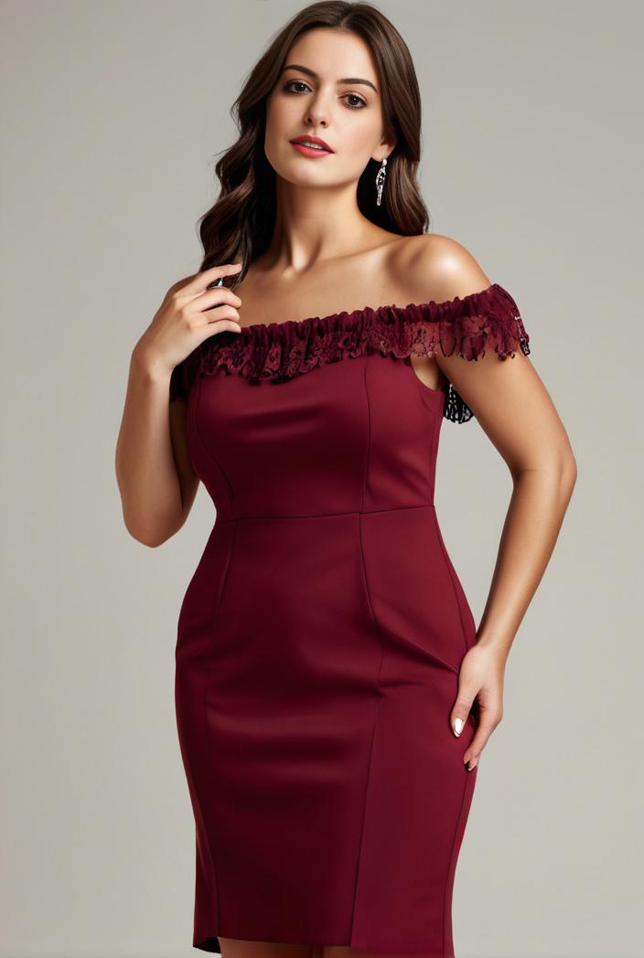 stylish plus size bodycon deep v neck sequin evening dress 100320