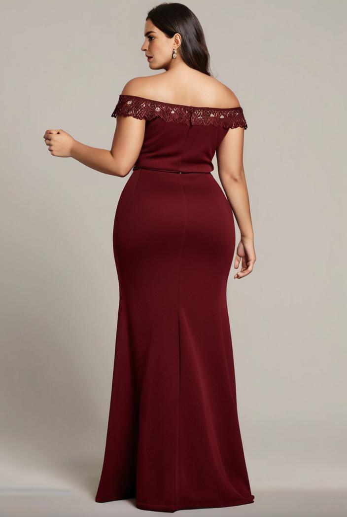stylish plus size bodycon deep v neck sequin evening dress 100327