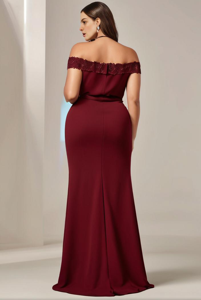 stylish plus size bodycon deep v neck sequin evening dress 100329