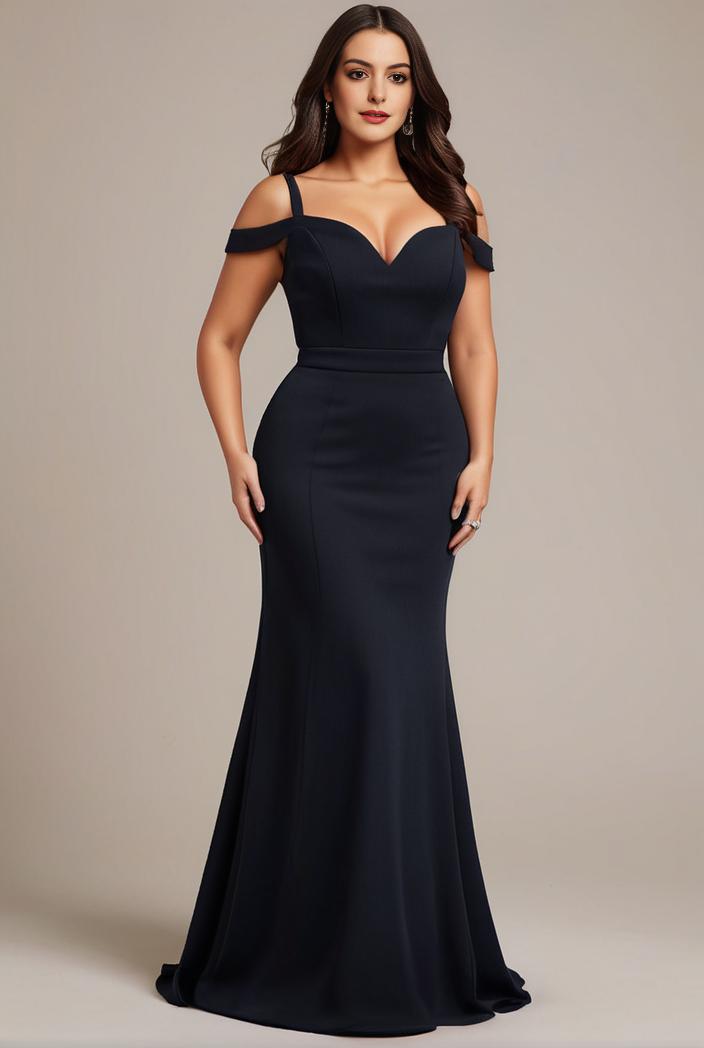 stylish plus size bodycon deep v neck sequin evening dress 100344