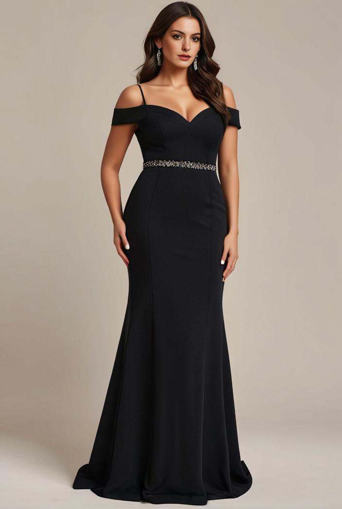 stylish plus size bodycon deep v neck sequin evening dress 100346