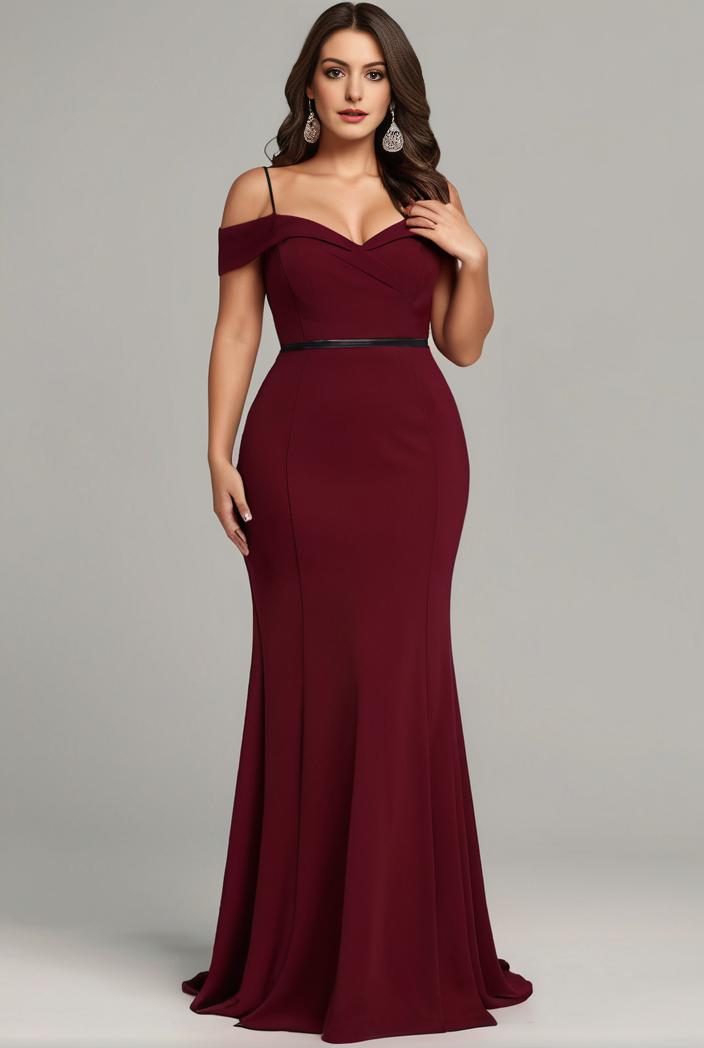 stylish plus size bodycon deep v neck sequin evening dress 100366