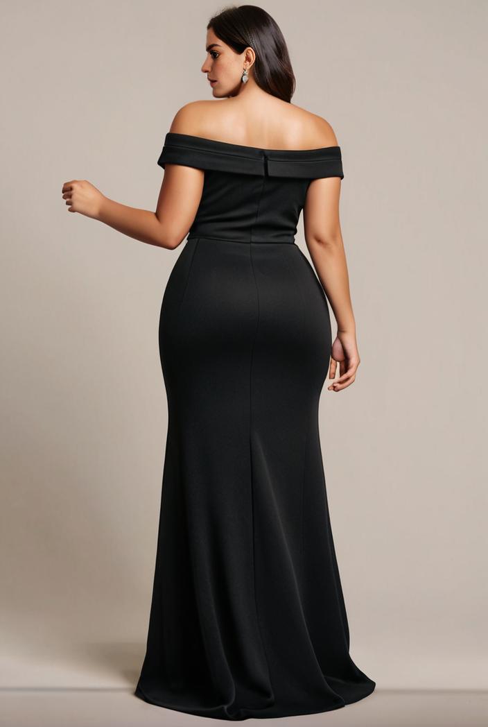 stylish plus size bodycon deep v neck sequin evening dress 100373