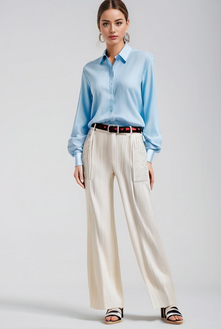 pleated high waist commuting temperament maxi dress 117701
