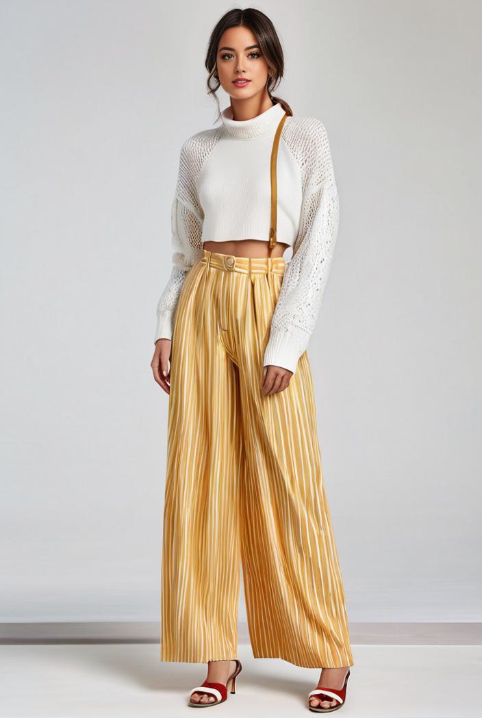 pleated high waist commuting temperament maxi dress 117711