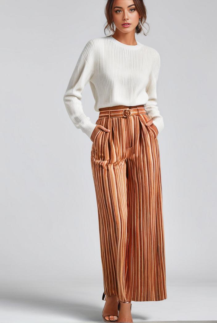 pleated high waist commuting temperament maxi dress 117720