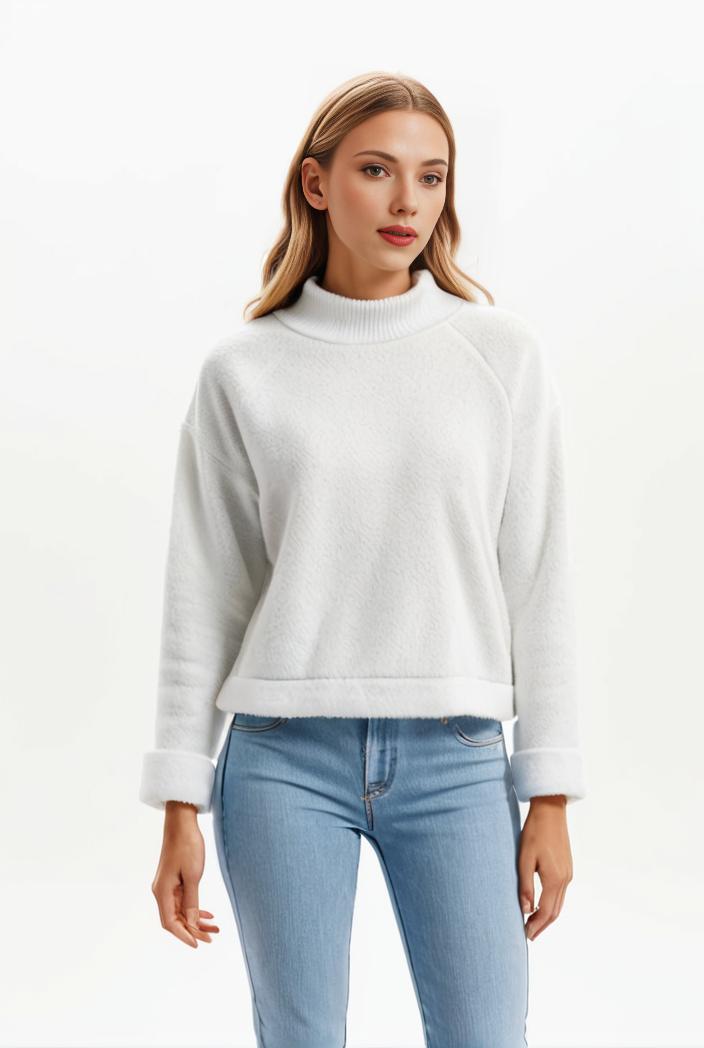 lapel denim coat with long sleeves and buttoned flap pockets stylish women s jacket 101339