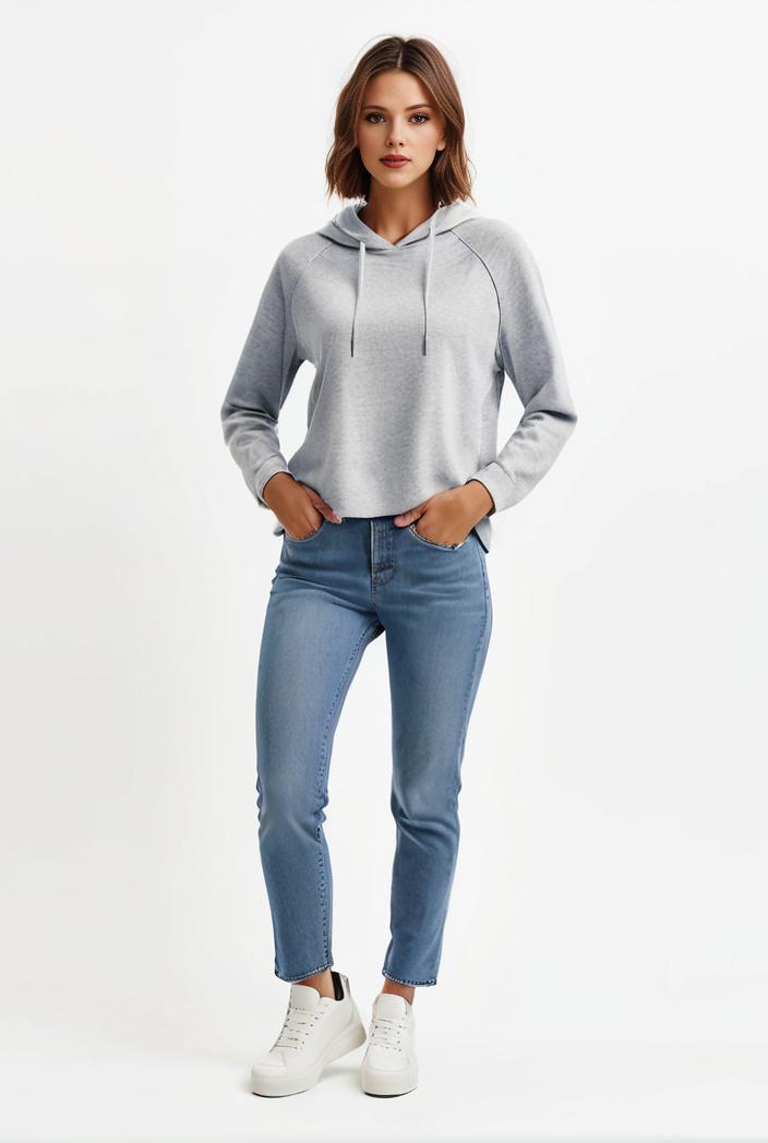 lapel denim coat with long sleeves and buttoned flap pockets stylish women s jacket 101353