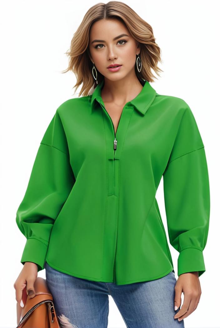 plus size casual blouse women s plus solid button up lantern sleeve turn down collar nipped waist blouse 118625