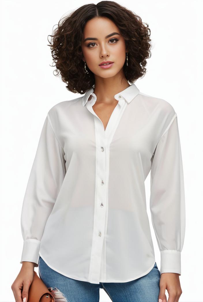 plus size casual blouse women s plus solid button up lantern sleeve turn down collar nipped waist blouse 118633