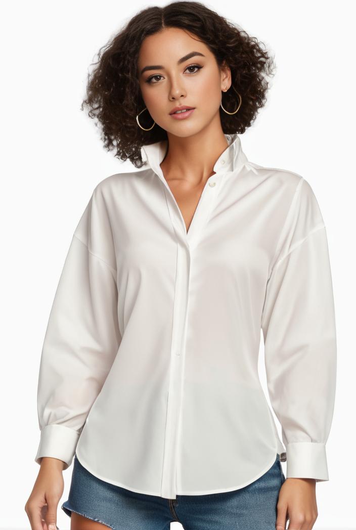plus size casual blouse women s plus solid button up lantern sleeve turn down collar nipped waist blouse 118635