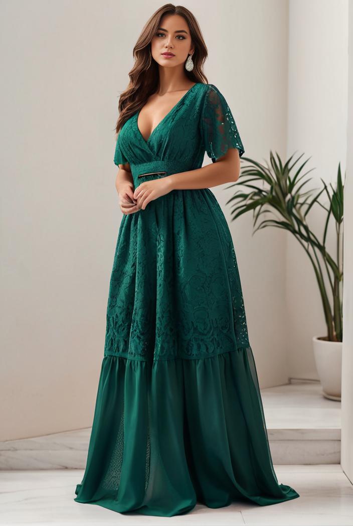 plus size floor length formal evening gowns for weddings 119103