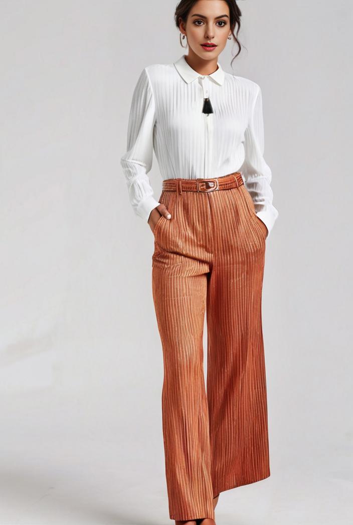 pleated high waist commuting temperament maxi dress 110272