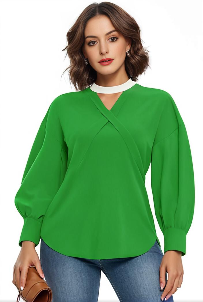 plus size casual blouse women s plus solid button up lantern sleeve turn down collar nipped waist blouse 111182