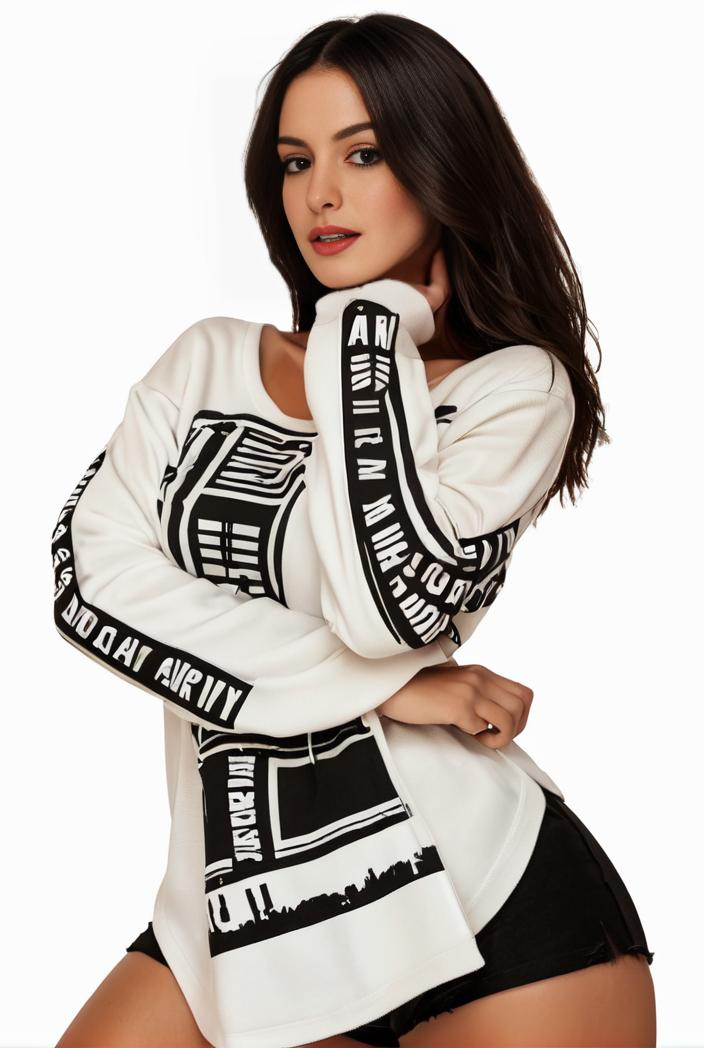 plus size casual sweatshirt women s plus graphic letter print long sleeve round neck slight stretch sweatshirt 111299