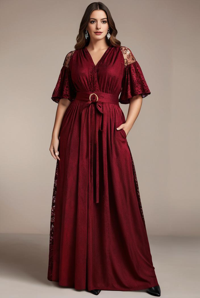 plus size floor length formal evening gowns for weddings 111682