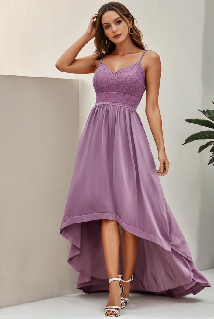plus size sequin high low deep v neck tulle evening dresses 113348