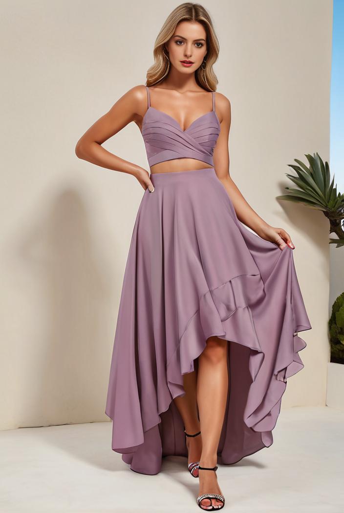 plus size sequin high low deep v neck tulle evening dresses 113357