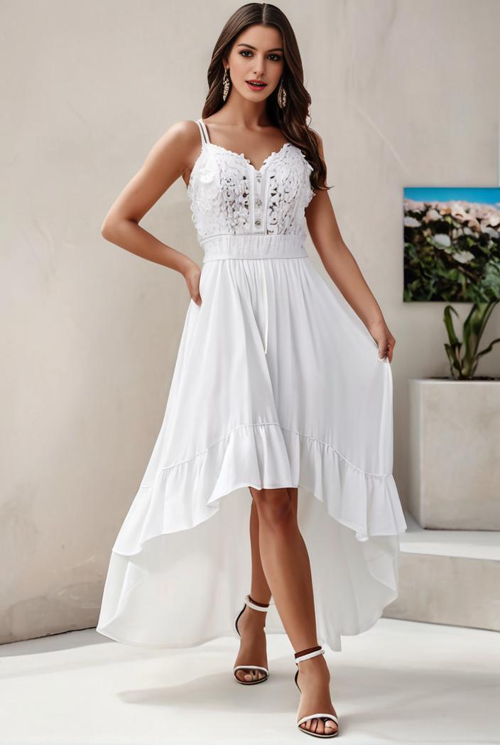 plus size sequin high low deep v neck tulle evening dresses 113370