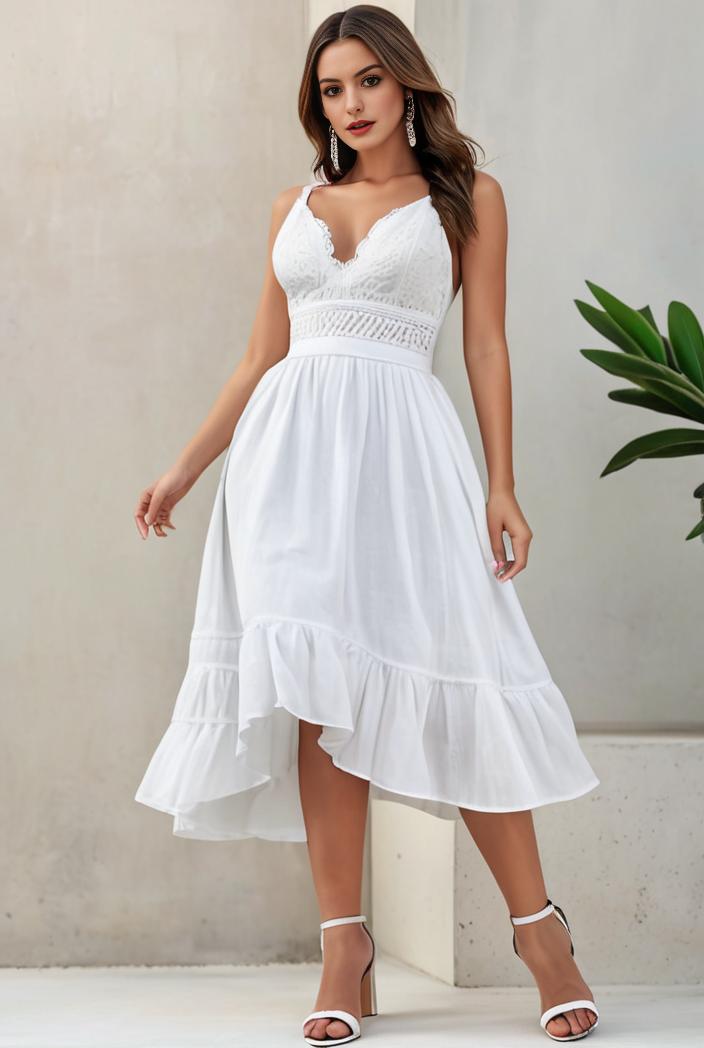 plus size sequin high low deep v neck tulle evening dresses 113380