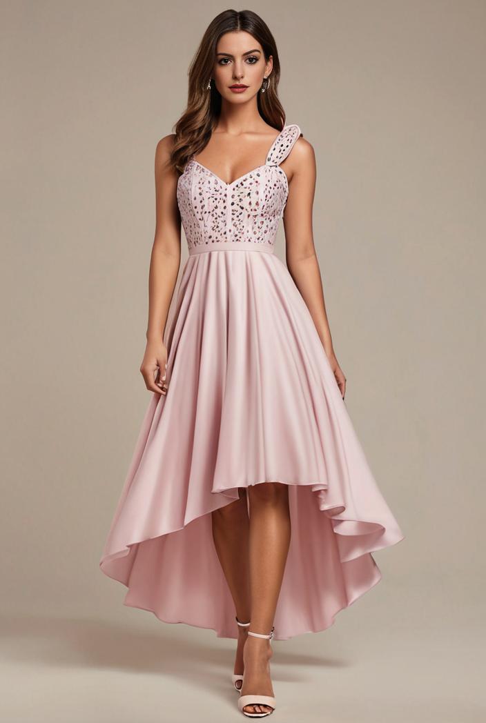 plus size sequin high low deep v neck tulle evening dresses 113399