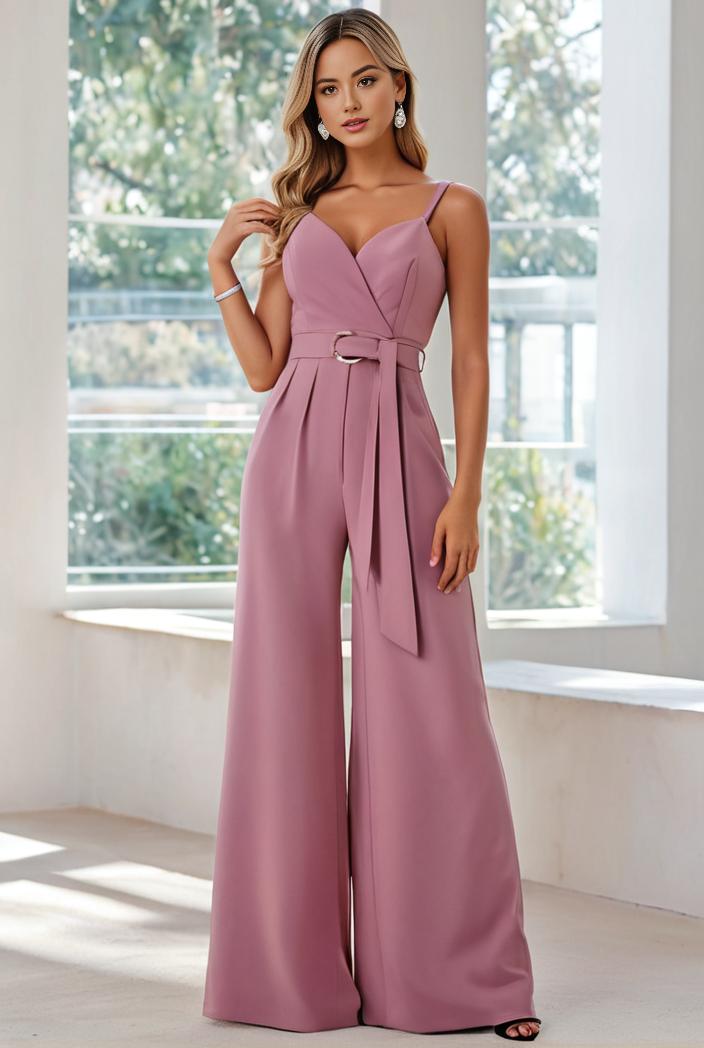 convertible chiffon lace open back spaghetti straps bridesmaid dress 129828