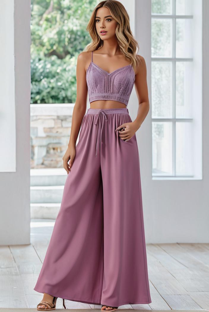 convertible chiffon lace open back spaghetti straps bridesmaid dress 129851