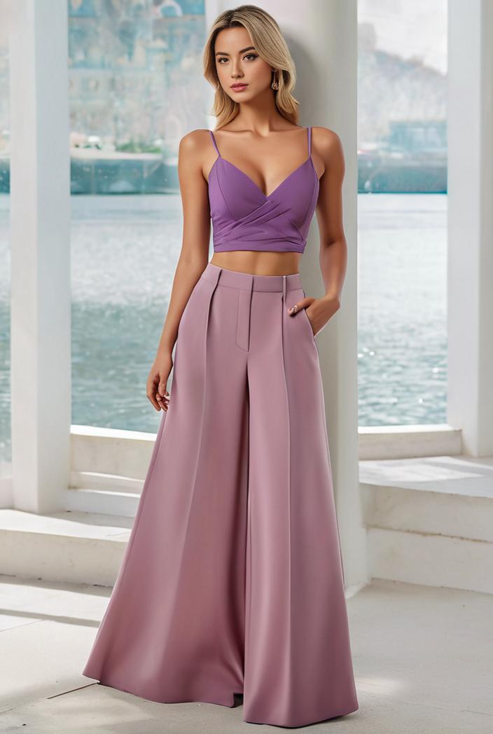 convertible chiffon lace open back spaghetti straps bridesmaid dress 129852