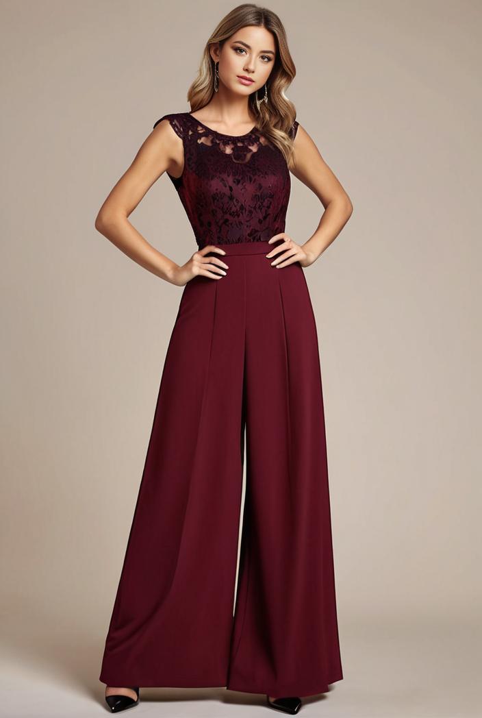 elegant chiffon maxi evening dress with lace cap sleeve 131474