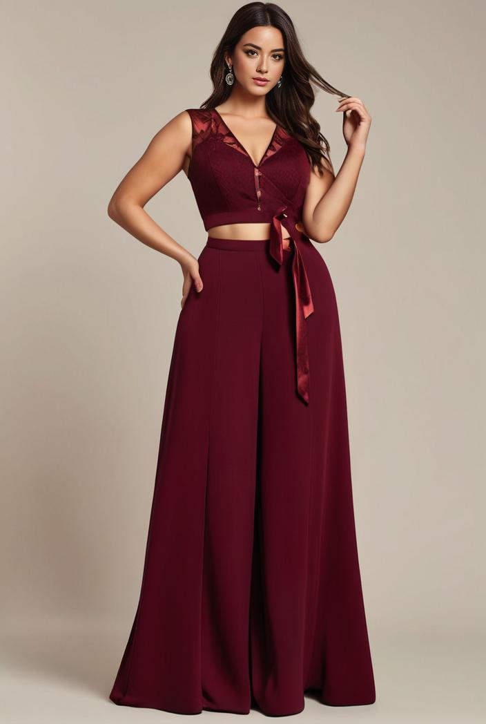 elegant chiffon maxi evening dress with lace cap sleeve 131499