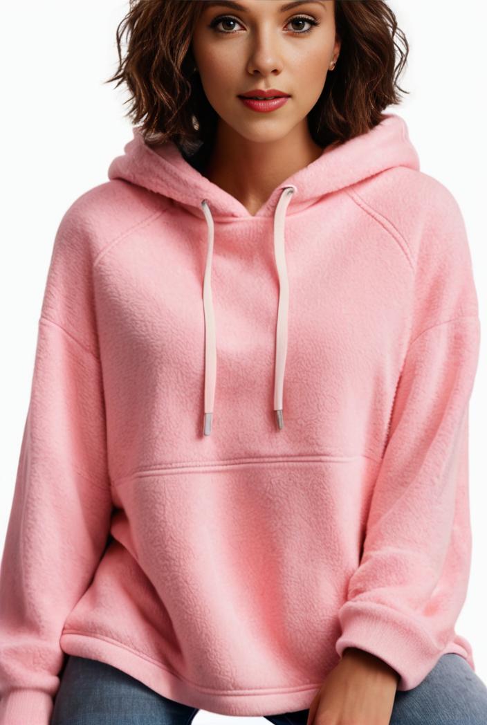 plus size casual hoodie women s plus solid ribbed long sleeve slight stretch hoodie drawstring sweatshirt 100438
