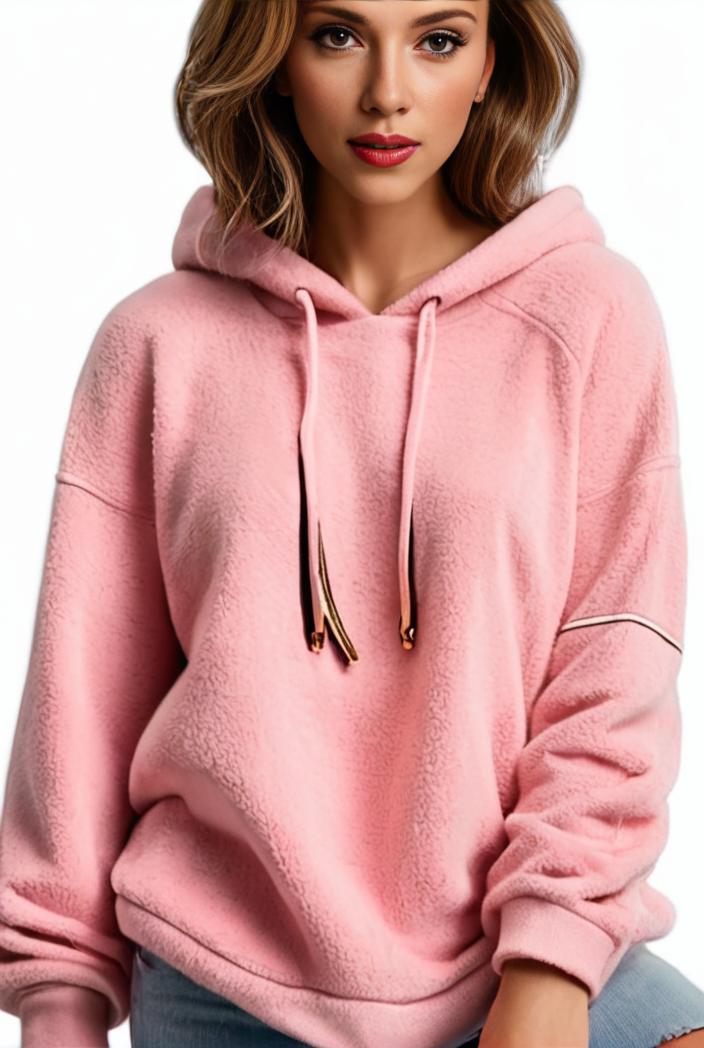 plus size casual hoodie women s plus solid ribbed long sleeve slight stretch hoodie drawstring sweatshirt 100442