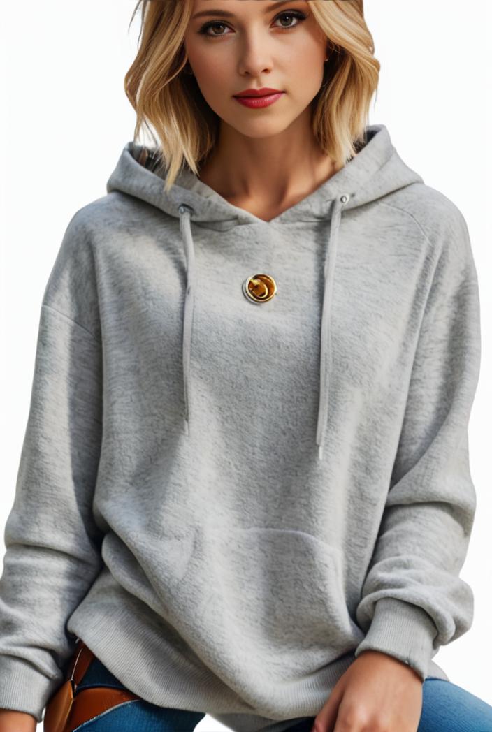 plus size casual hoodie women s plus solid ribbed long sleeve slight stretch hoodie drawstring sweatshirt 100447