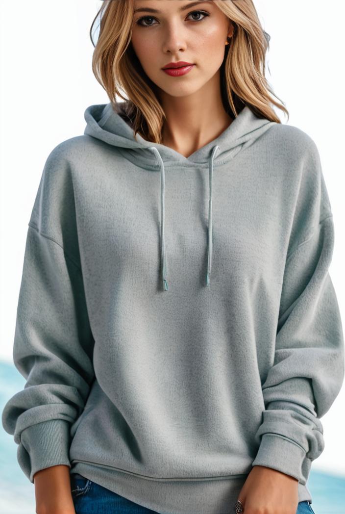 plus size casual hoodie women s plus solid ribbed long sleeve slight stretch hoodie drawstring sweatshirt 100452