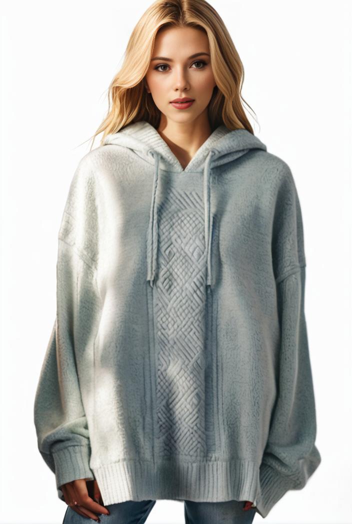 plus size casual hoodie women s plus solid ribbed long sleeve slight stretch hoodie drawstring sweatshirt 100453