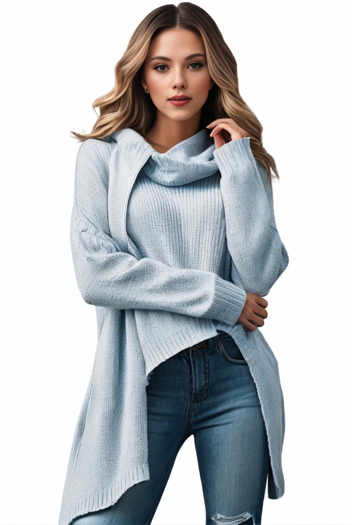plus size casual sweater women s plus solid tassel trim long sleeve cowl neck high stretch jumper 100632