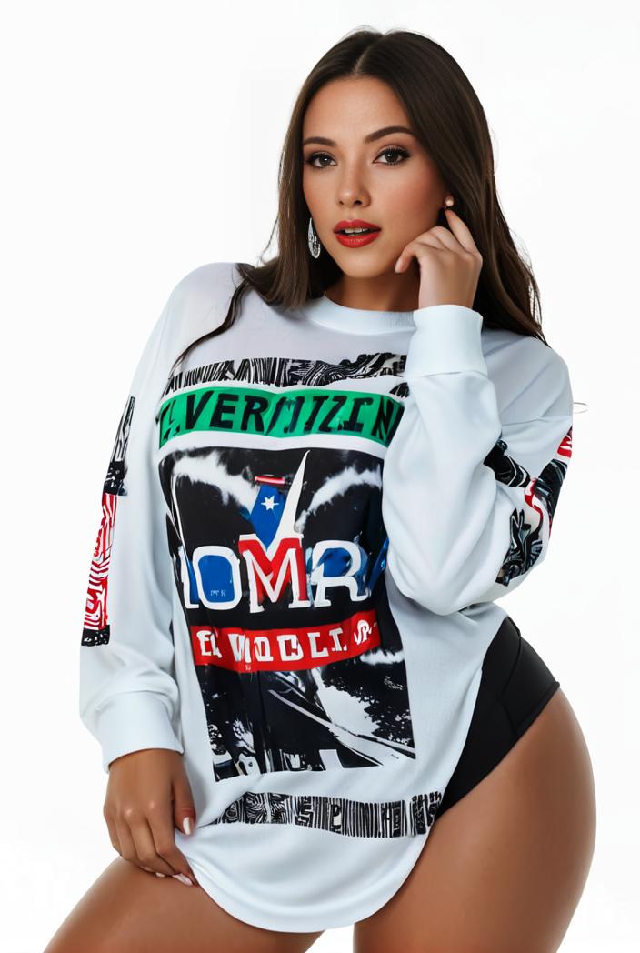 plus size casual sweatshirt women s plus graphic letter print long sleeve round neck slight stretch sweatshirt 100693
