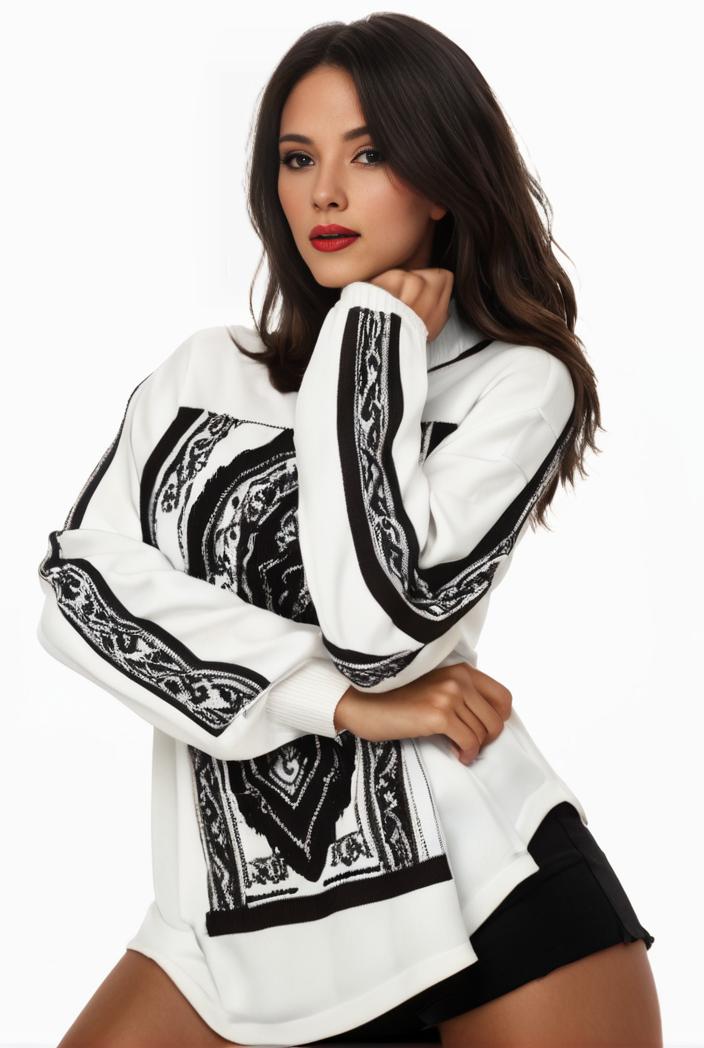 plus size casual sweatshirt women s plus graphic letter print long sleeve round neck slight stretch sweatshirt 100703