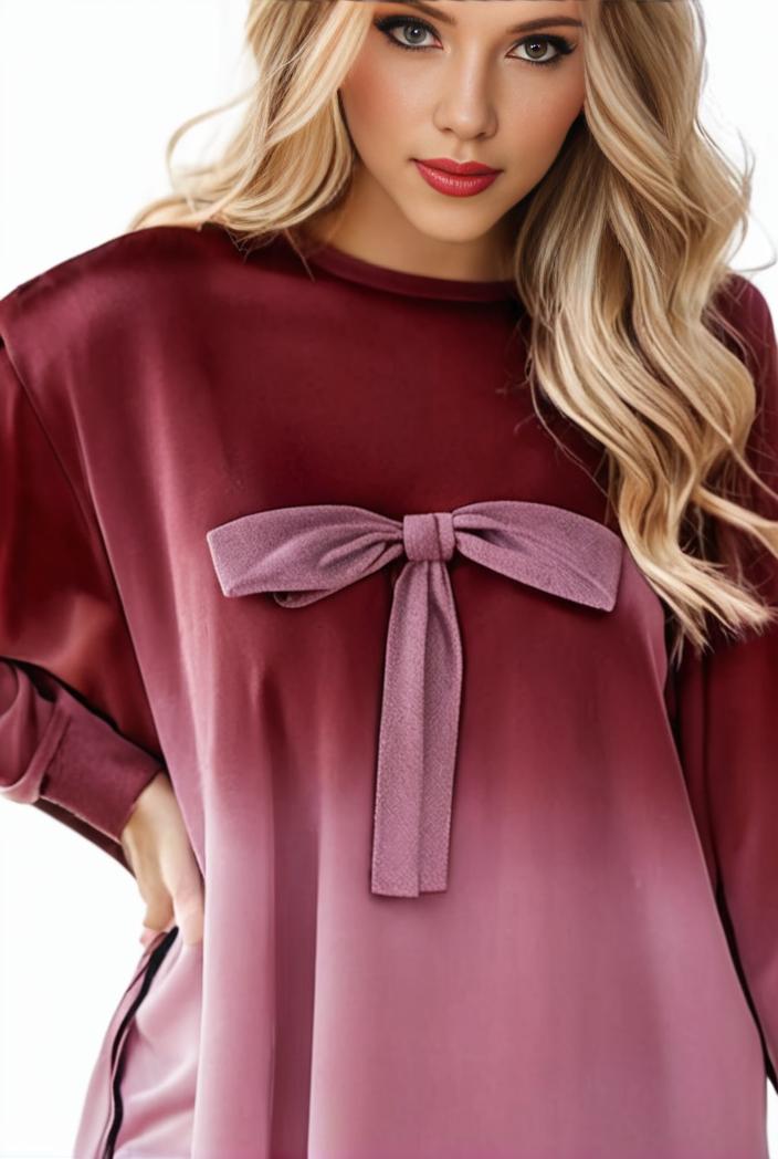 plus size casual sweatshirt women s plus ombre letter heart print raglan sleeve round neck slight stretch pullover sweatshirt 100719